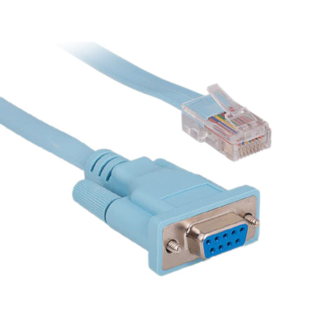 2.1m Blue Console Cable DB9 Female - RJ45 Male