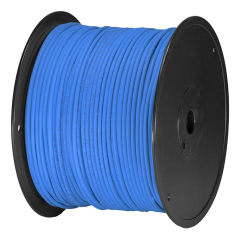 Câble de raccordement toronné Cat6 bleu U/UTP PVC 24AWG, boîte de 305 m