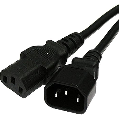 Power H05Z1Z1-F Extension LSOH Cable IEC C14 Male Plug IEC C13 Female Socket
