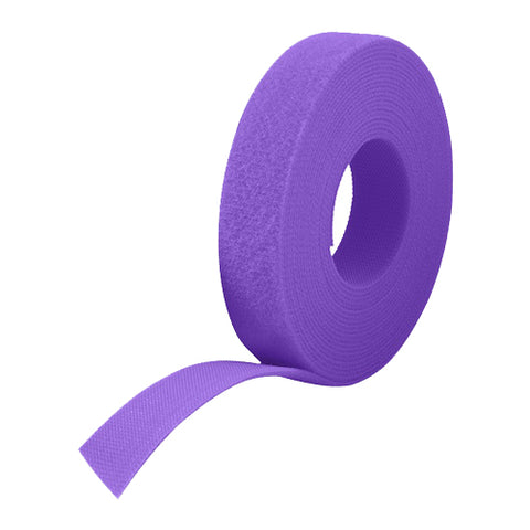 25m Reel x 10mm VELCRO® Brand ONE-WRAP® Tape Purple