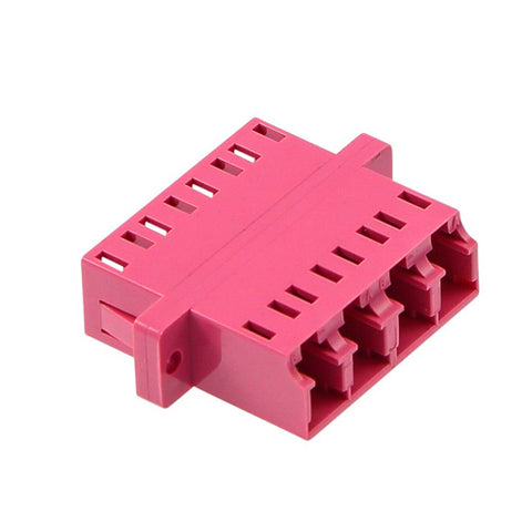 OM4 LC Quad Adaptor Erika Violet