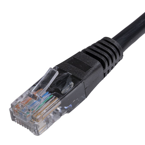 Cat6 RJ45 U/UTP PVC 24AWG Flush Moulded Booted Patch Lead