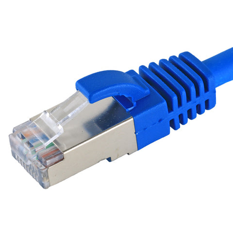 Cat6a RJ45 S/FTP LSOH 26AWG Snagless Booted Patchkabel 