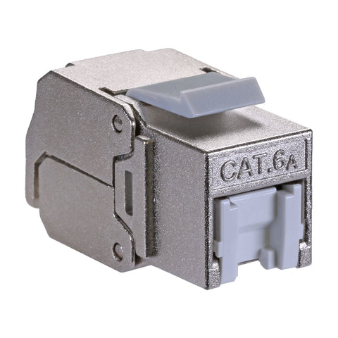 Carson Cat6a Shielded Keystone Jack Module POE++