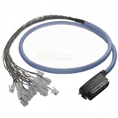 Amphenol Cat3 RJ21 Male Telco Breakout to 24 RJ11 Plugs For Cisco Gateway 2m