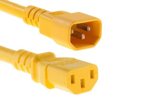Power Extension Cable IEC C14 Male Plug to IEC C13 Female Socket