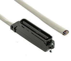 RJ21 VOICE Cat3  90 degree Telco Amp Amphenol male to open end Cable UK BT VG224 Various Lengths